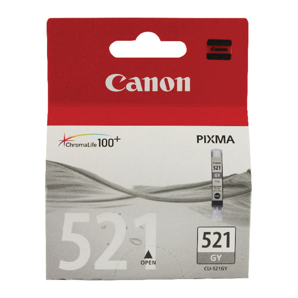 Canon CLI-521GY Inkjet Cartridge Grey 2937B001