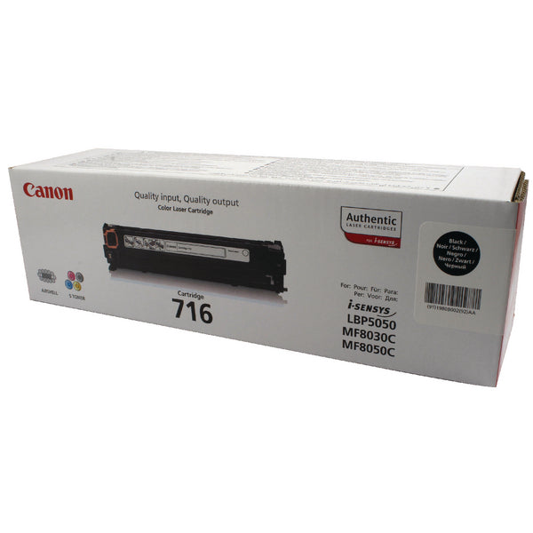 Canon 716BK Toner Cartridge Black 1980B002