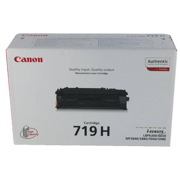 Canon 719H Toner Cartridge High Yield Black 3480B002