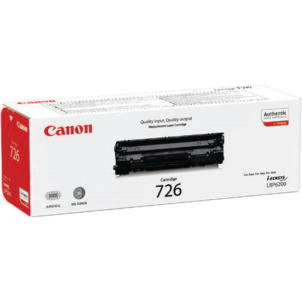 Canon 726 Black Toner Cartridge 3483B002AA