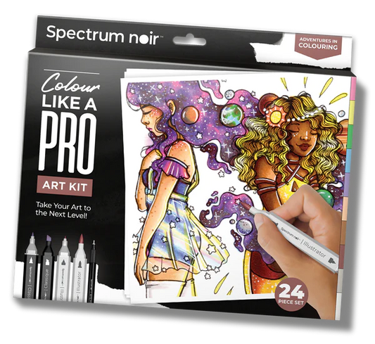 Spectrum Noir Pro Colour Art Kit - Adventures in Colouring