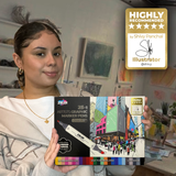 Zieler Graphic Marker Pens and Blending Marker Set