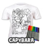 Splat Planet PYO T-Shirt: Capybara