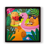 Splat Planet Wood Art Kit - Capybara
