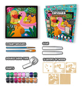 Splat Planet Wood Art Kit - Capybara