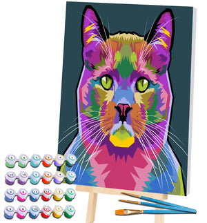 Cat Paint By Numbers
