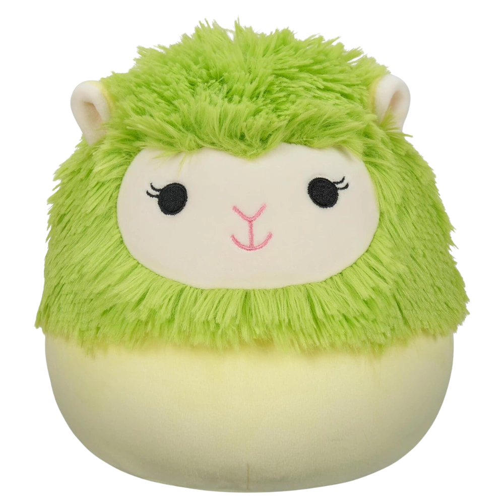 Squishmallows 7.5 Inch Caroline Lime Green Alpaca