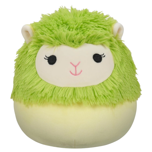 Squishmallows 7.5 Inch Caroline Lime Green Alpaca