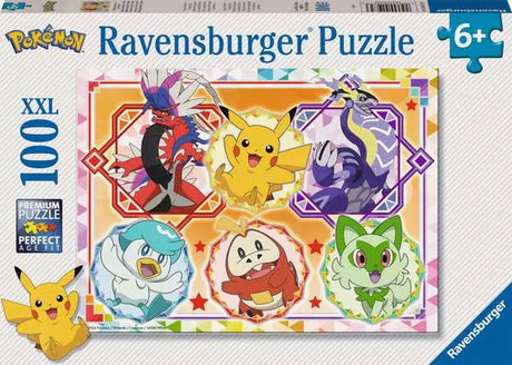 100 Piece XXL Jigsaw Puzzle - Pokémon Scarlet and Violet Legends