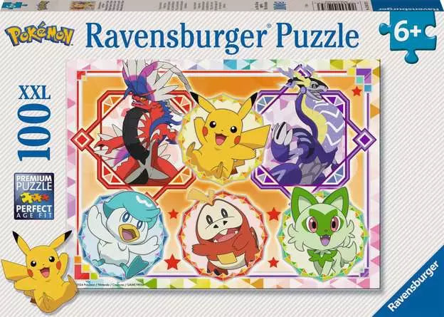 100 Piece XXL Jigsaw Puzzle - Pokémon Scarlet and Violet Legends