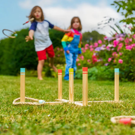 TP Wooden Ring Toss Game