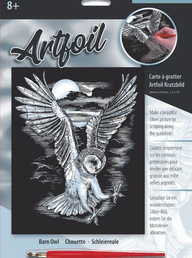Artfoil Silver Kit - Barn Owl