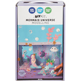 Silk Clay DIY Mermaid Universe Modelling Kit packaging with mermaid and sea creature toys.