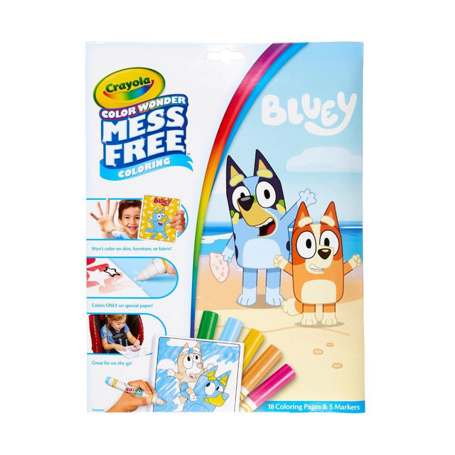Crayola Color Wonder Colouring Set - Bluey