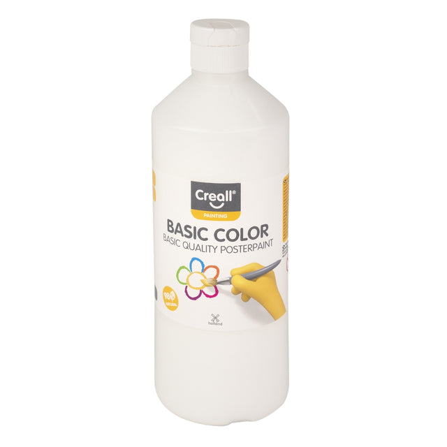 Creall Basic Colour Poster Paint 500ml - White