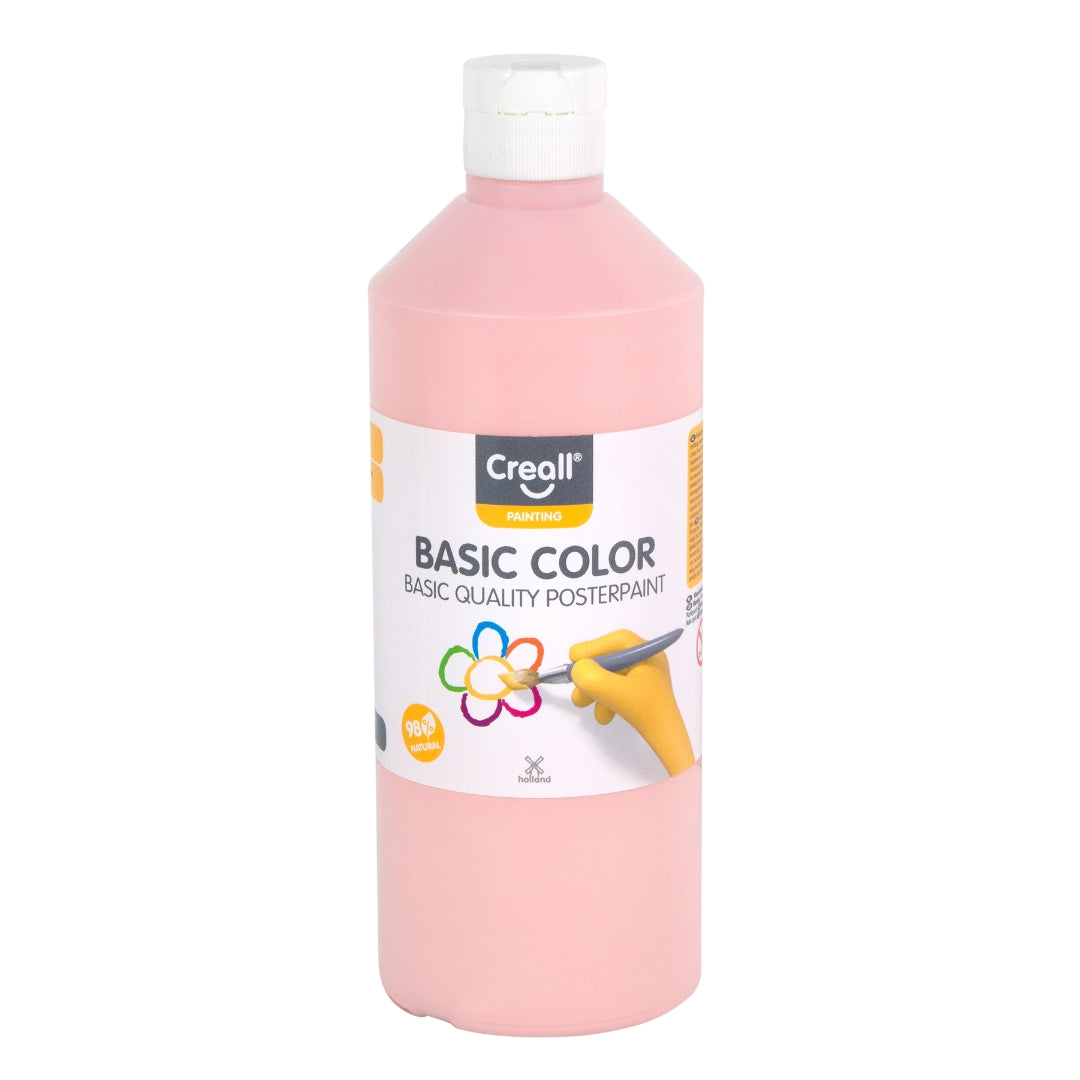 Creall Basic Colour Poster Paint 500ml - Pink
