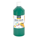 Creall Basic Colour Poster Paint 500ml - Dark Green