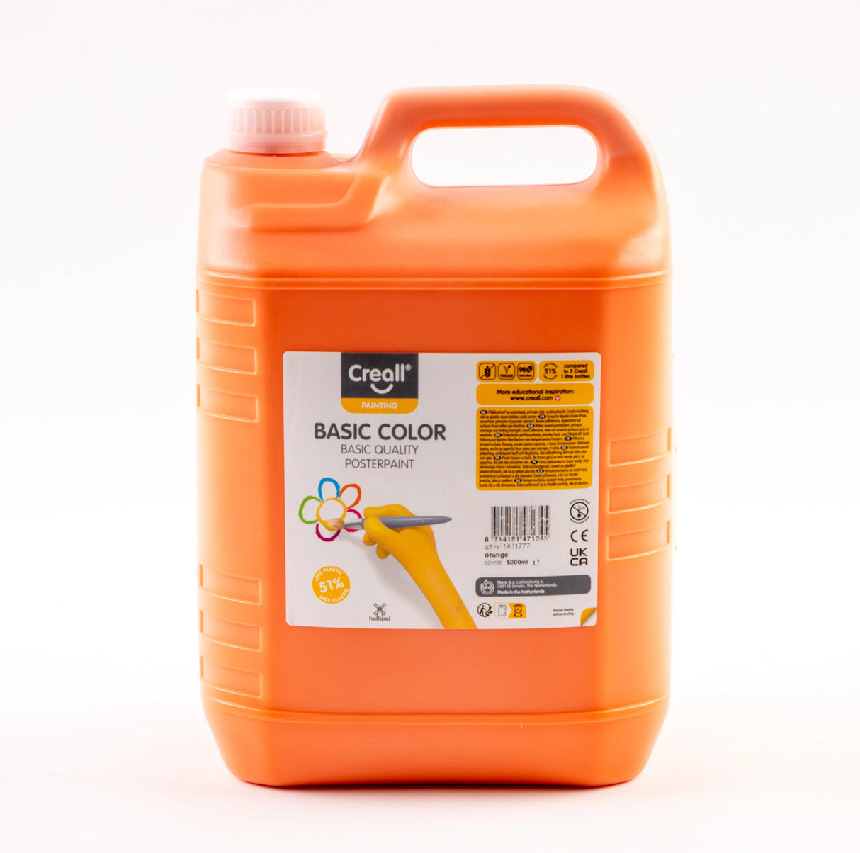 Creall 5 Litre Basic Colour - Orange