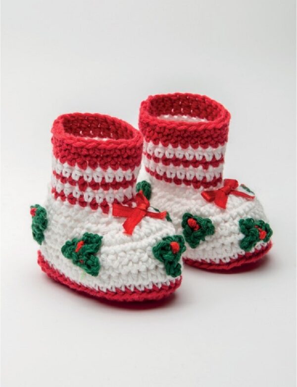 20 to Crochet: Crocheted Baby Shoes Book