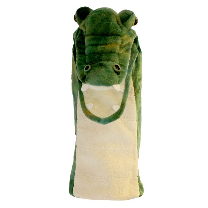 Long-Sleeved Glove Puppets: Crocodile Puppet