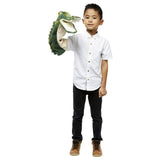 Long-Sleeved Glove Puppets: Crocodile Puppet