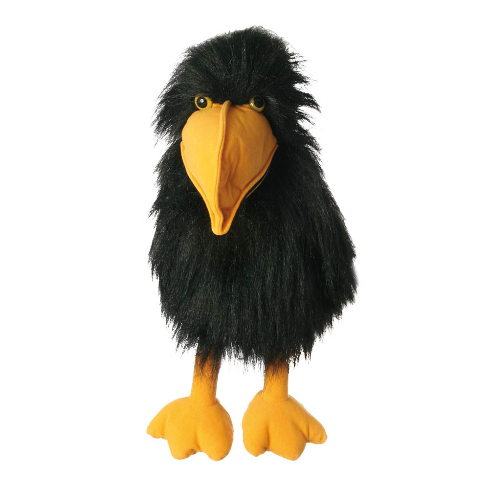 Large Birds: Crow Puppet