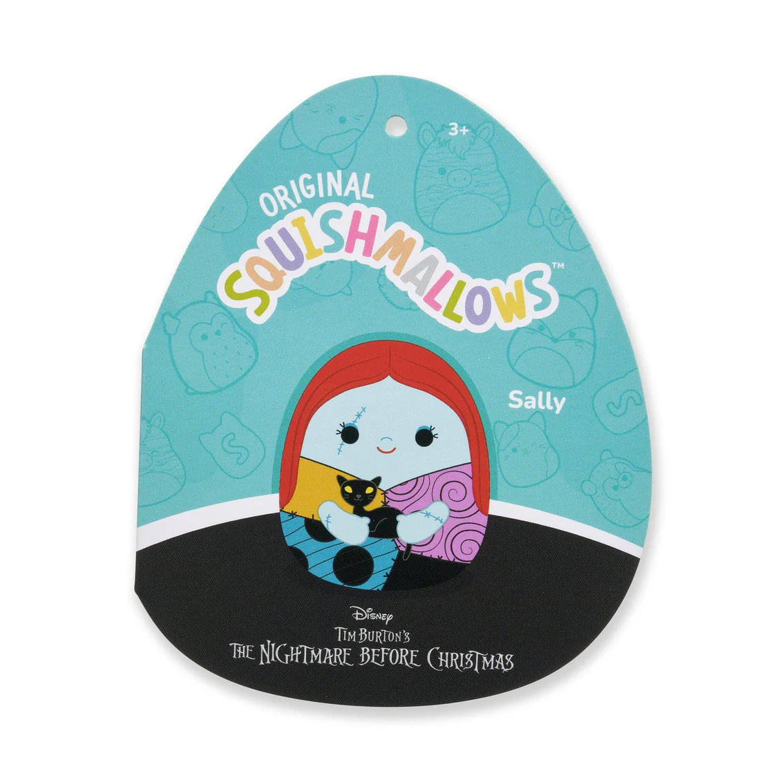 Squishmallows 8 Inch Nightmare Before Christmas - Sally with Cat