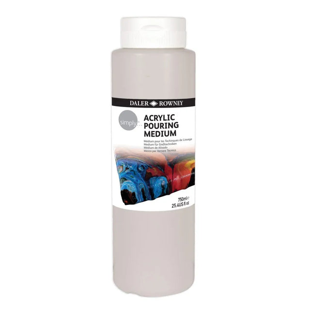 Daler Rowney Simply Acrylic Pouring Medium 750ml
