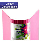 A4 PP Lever Arch File Curved Spine - Tang