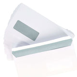 Premail DL Peel & Seal Window Envelope - White (Pack of 50)