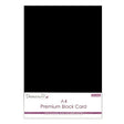 Dovecraft Premium A4 Card 240gsm - Black (10 Sheets)