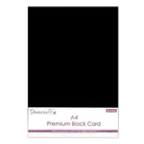 Dovecraft Premium A4 Card 240gsm - Black (10 Sheets)