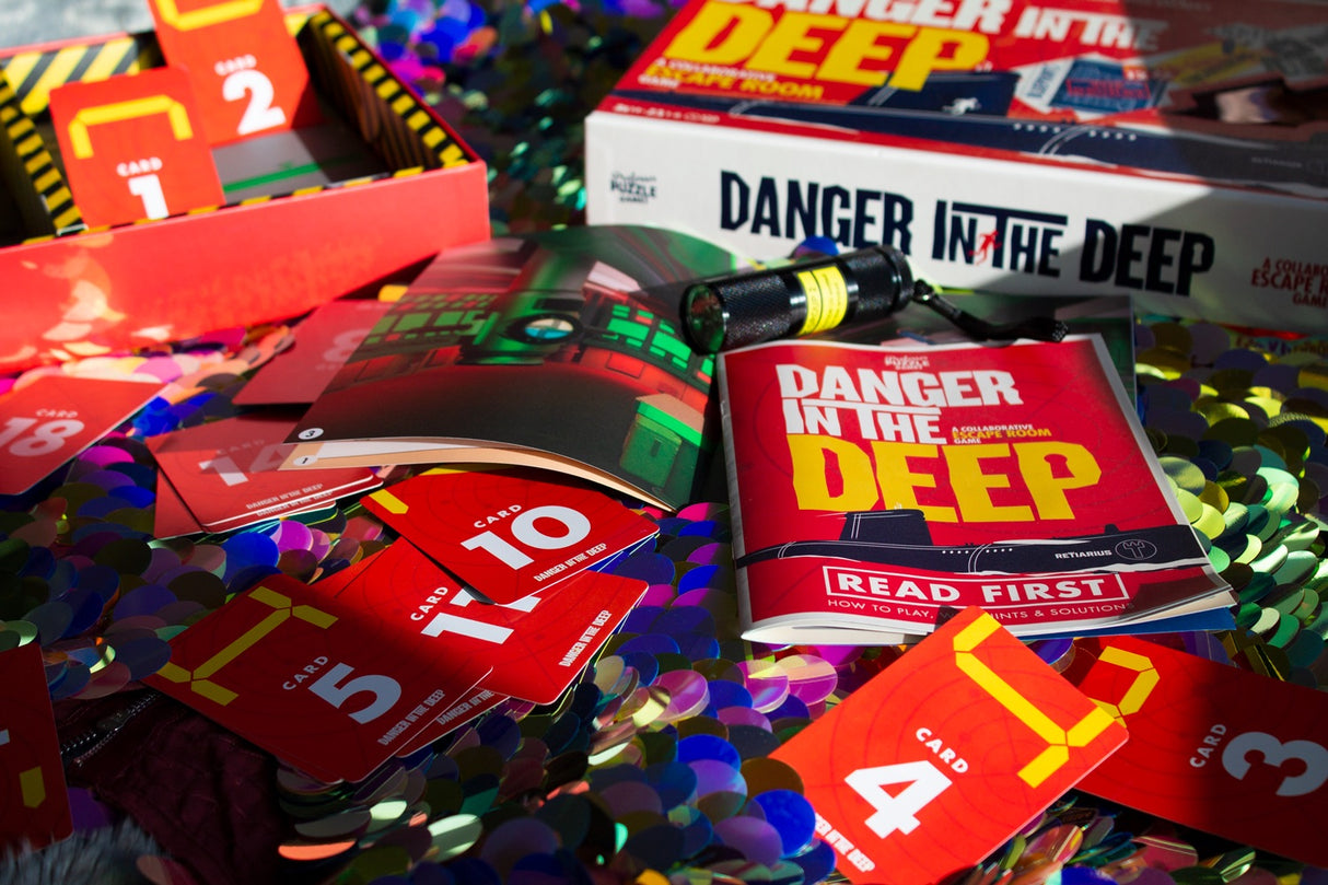 Professor Puzzle Danger in the Deep Game