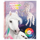 Miss Melody Colouring Book With Reversible Sequins