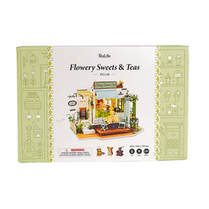 Flowery Sweets and Teas DIY Miniature Dollhouse