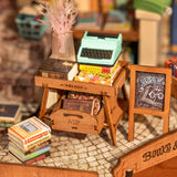 Rolife DIY Miniature House - Corner Bookstore