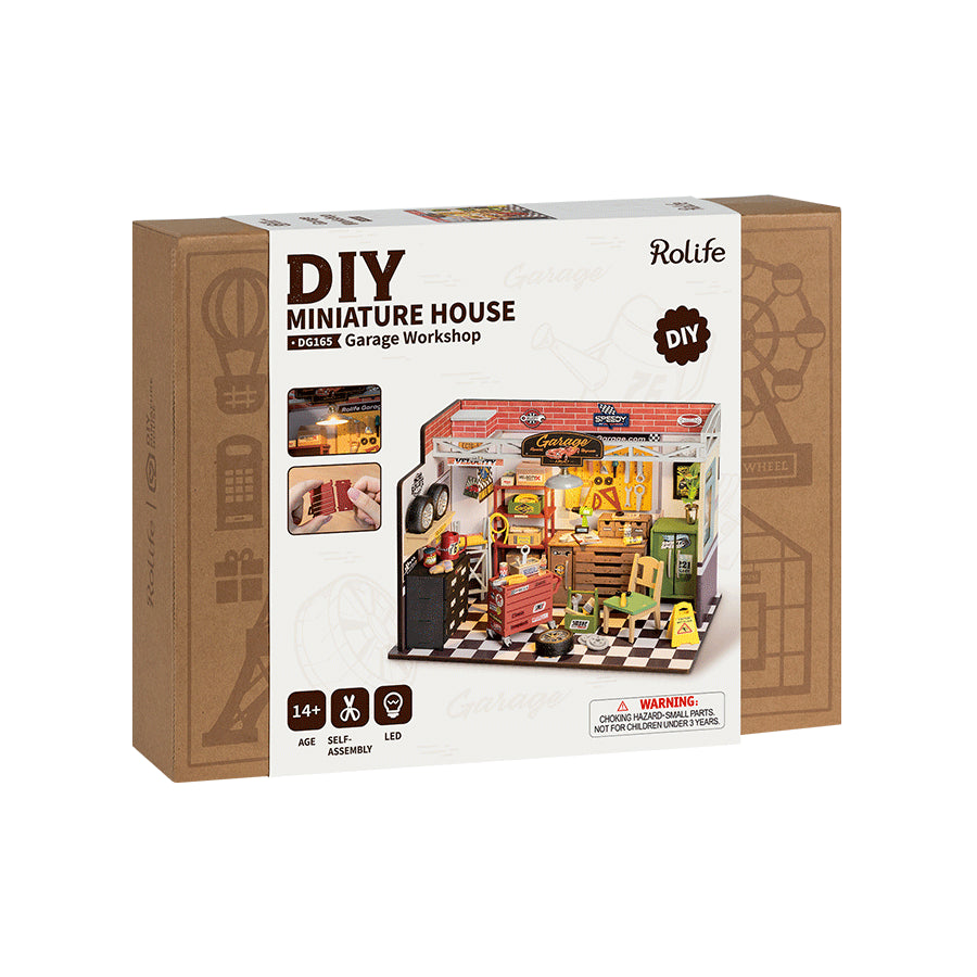 Rolife DIY Miniature House - Garage Workshop