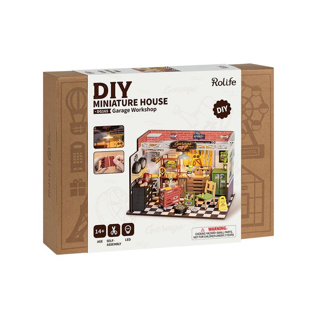 Rolife DIY Miniature House - Garage Workshop
