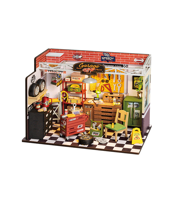 Rolife DIY Miniature House - Garage Workshop