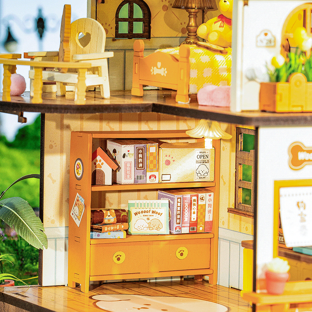 DIY Miniature House - Puppys Cozy Villa