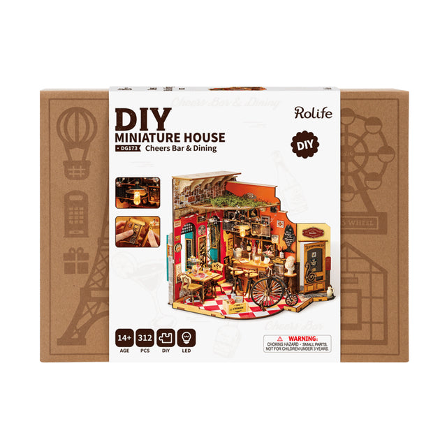 DIY Miniature House - Cheers Bar and Dining