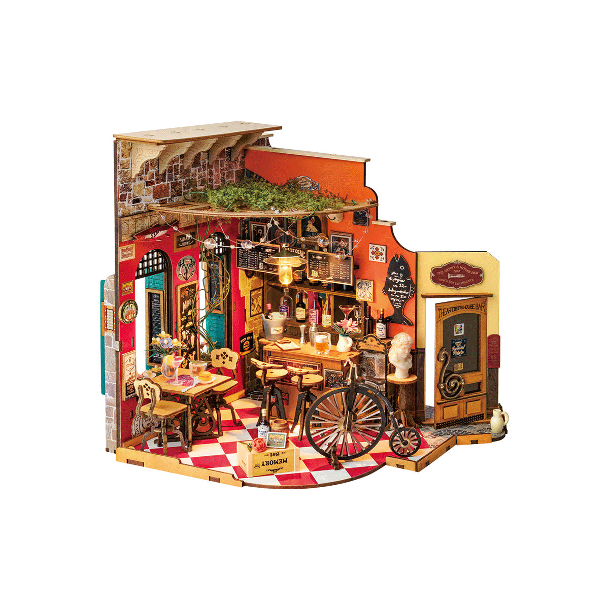 DIY Miniature House - Cheers Bar and Dining