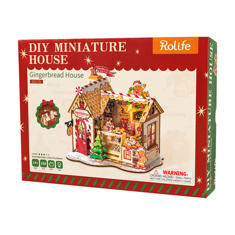 Rolife DIY Miniature House - Gingerbread House