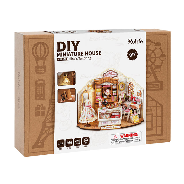 Rolife DIY Miniature House - Elsa's Tailoring