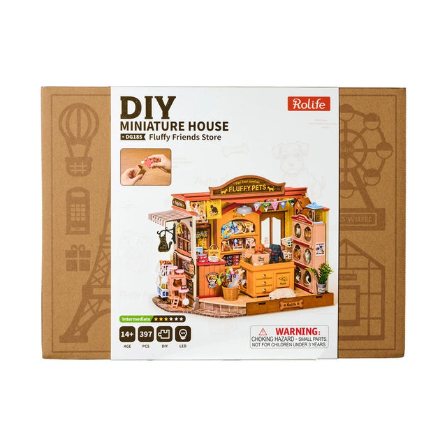 Rolife DIY Miniature House - Fluffy Friends Store