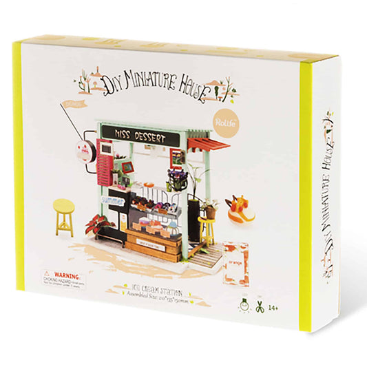 Rolife Dessert Shop DGM06 DIY Miniature Sweets Station Kit