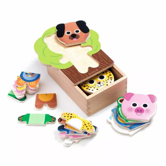 Djeco Wooden Puzzle Arbramix