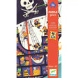 Djeco The Pirate Ship 36 Piece Giant Jigsaw Puzzle