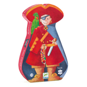 Djeco The Pirate and his Treasure - 36 Piece Jigsaw Puzzle