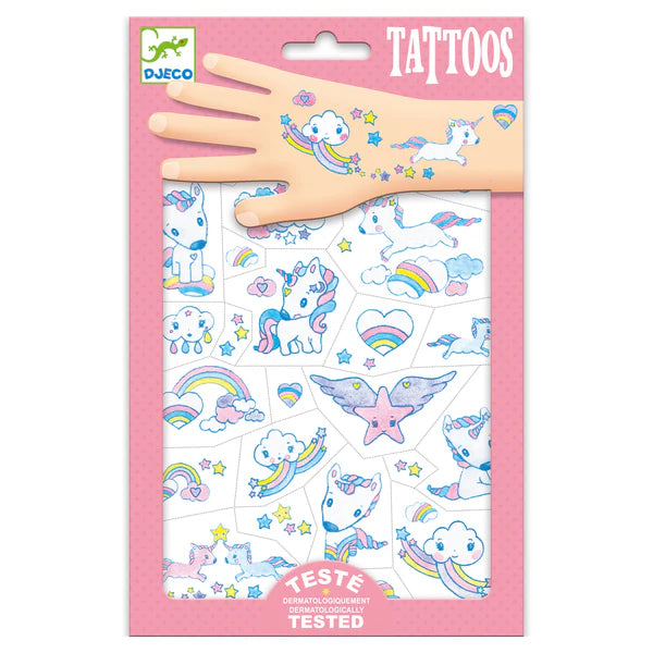 Djeco Tattoos - Unicorns